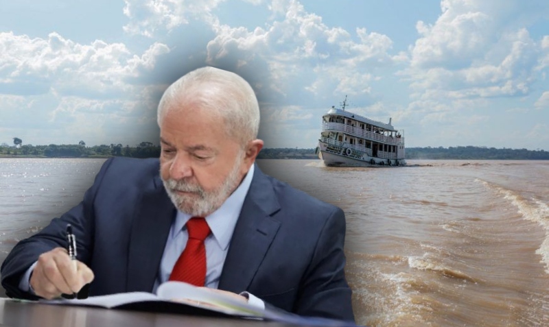 Lula assina decreto que permite a privatização dos rios na Amazônia; veja vídeo