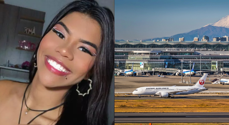 Caso Aylah: veja o momento em que Amazonense é presa com drogas no sutiã no aeroporto do Japão