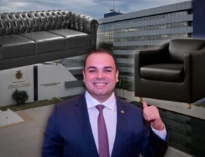 ALEAM vai gastar mais de R$ 1,3 milhão para empresa de construção reformar poltronas e sofás