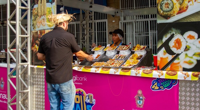 Do tacacá ao sushi, ‘#SouManaus Passo a Paço’ oferece sabores para todos os gostos
