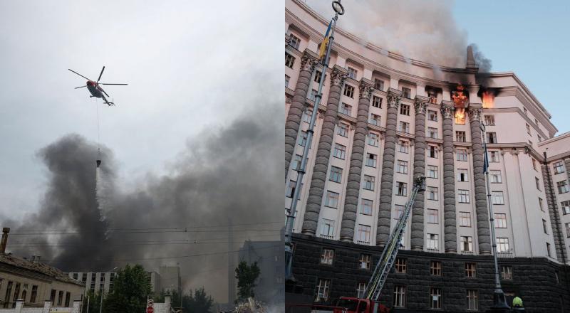 Mãe e bebê estão entre as vítimas de ataque russo que devastou Kiev neste domingo (7); veja vídeos