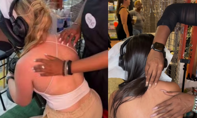 Na Flórida, coçar as costas vira negócio de luxo com sessões de até R$ 700; veja vídeo