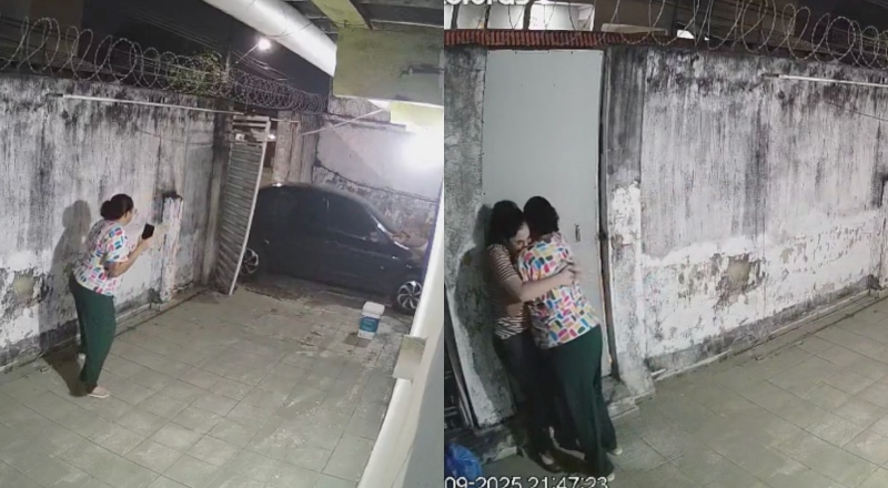 Domingo de terror: família vira refém de assaltante na garagem da própria casa no Japiim; veja vídeo