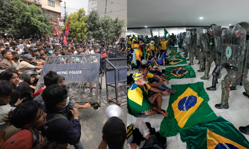 “Quando a censura vem, a revolução chega”: o alerta do Nepal para o Brasil