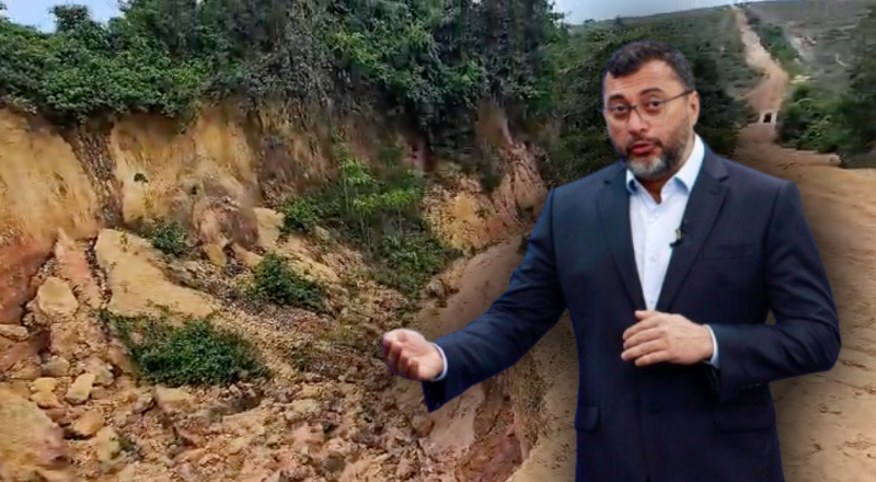 AM-174 abandonada escancara falta de compromisso da gestão Wilson Lima com o interior; veja vídeos
