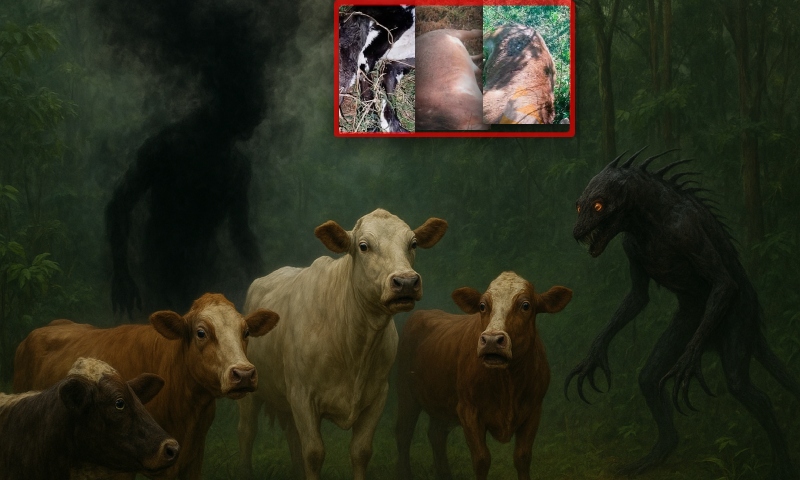 Mistério: vacas são encontradas mortas no interior e fazendeiros acusam ‘novo chupa-cabras’: “ele tira os olhos e a língua delas!”; veja vídeos