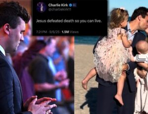 Charlie Kirk não era extremista: ele morreu como um mártir cristão, deixando uma esposa e duas crianças órfãos; veja vídeo