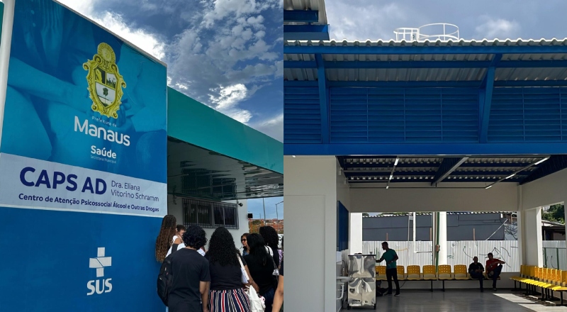 Prefeitura de Manaus informa suspensão temporária de atendimentos no Caps AD Leste nesta sexta-feira (12)