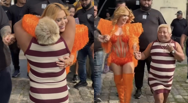Encontro de rainhas: Joelma conhece Patixa Teló e momento emociona fãs; veja vídeo