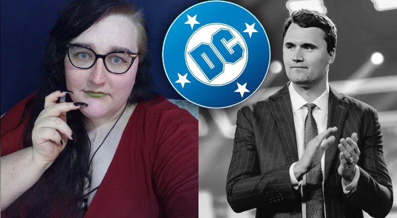 DC demite e cancela HQ de escritora que zombou da morte de Charlie Kirk; veja vídeo