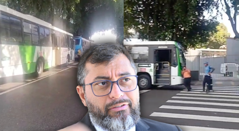 Ônibus parados: rodoviários voltam a protestar contra Wilson por salários atrasados nesta sexta-feira (12); veja vídeo