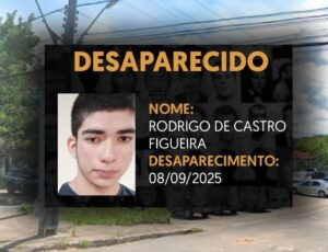 Jovem de 19 anos desaparece após sair de casa no bairro Flores; saiba como ajudar