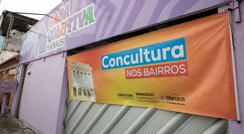 Projeto ‘Concultura nos Bairros’ da Prefeitura de Manaus leva ações culturais ao Novo Aleixo