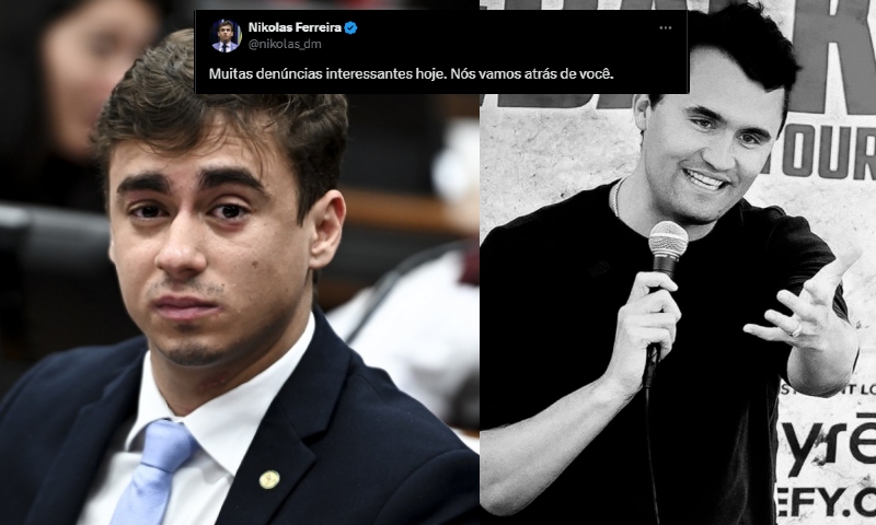 Após ser ameaçado de morte, Nikolas Ferreira cria canal de denúncia para demitir extremistas de esquerda; veja vídeo