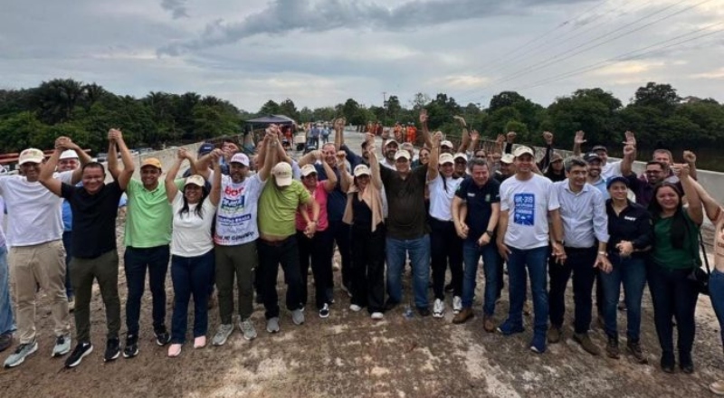 Caravana liderada por Omar Aziz e Eduardo Braga reforça cobrança pela pavimentação da BR-319