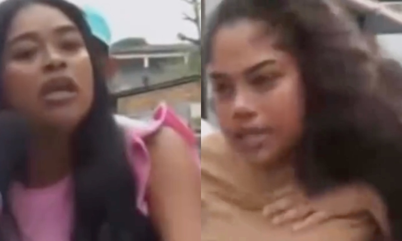 ‘Varoa’ vs ‘Índia’: blogueiras trocam socos e rolam na lama durante entrevista ao vivo; veja vídeo