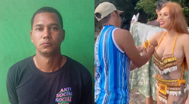 Eletricista é preso após mostrar partes íntimas a modelo que fazia ensaio fotográfico na Praia da Ponta Negra; veja vídeo