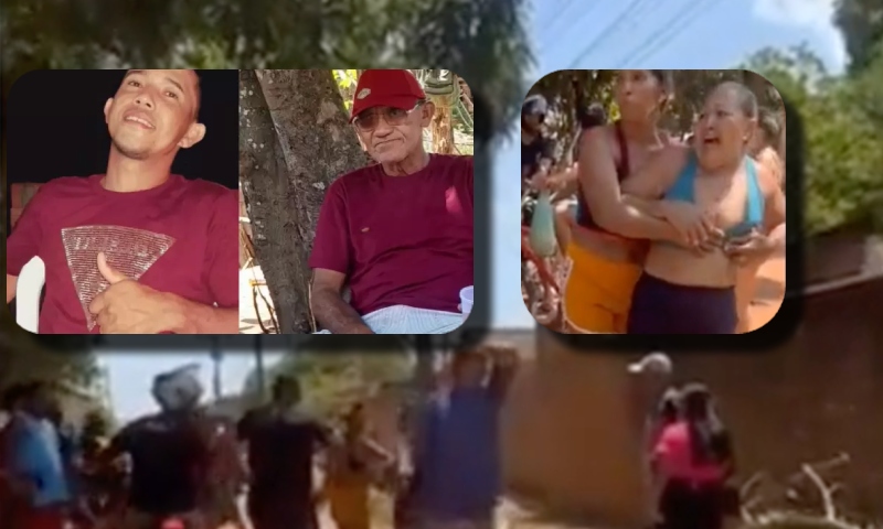 “Por que, meu Deus? Quem fez isso?”: mulher se desespera ao ver que filho e marido foram assassinados; veja vídeo