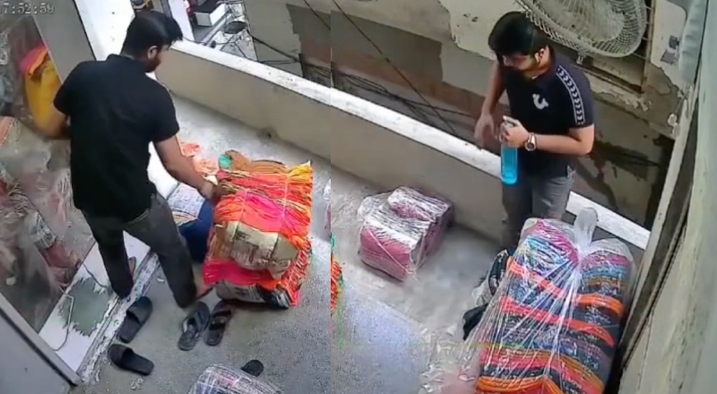 Tragédia: jovem fica distraído na beira de laje e o pior acontece; veja vídeo