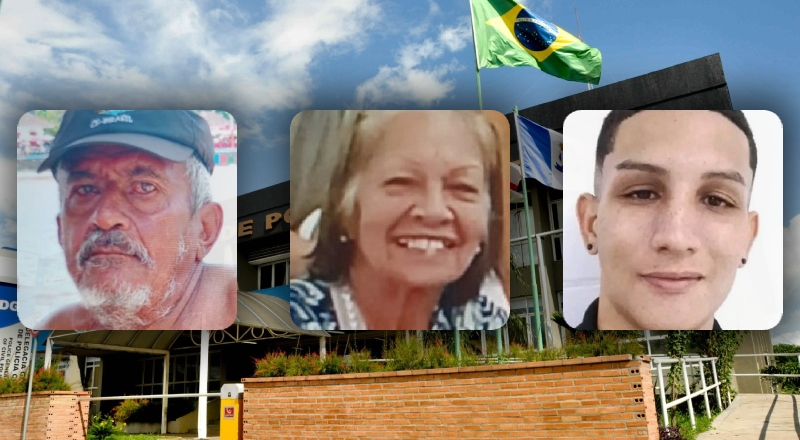 PC-AM pede ajuda da população para encontrar três pessoas que desapareceram em Manaus; veja vídeo