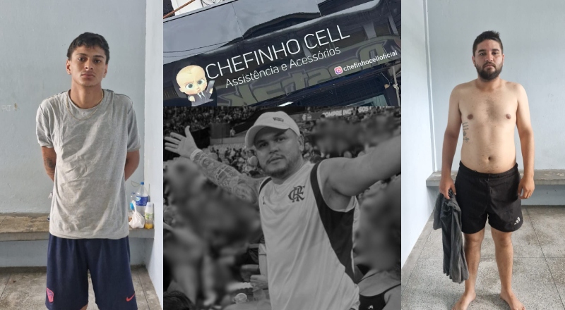 Urgente: pistoleiros que mataram o empresário ‘Rodrigo Chefinho’ são presos em Manaus; veja vídeo