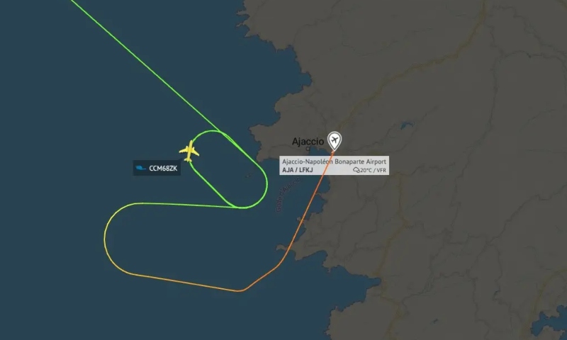 Avião faz voltas no céu por 18 minutos após controlador de torre cochilar