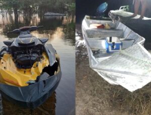 Acidente gravíssimo entre jet ski e lancha deixa mortos em Manacapuru; veja