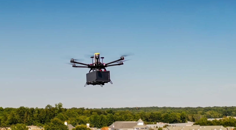 Uber testará entrega de comida por drone na Flórida