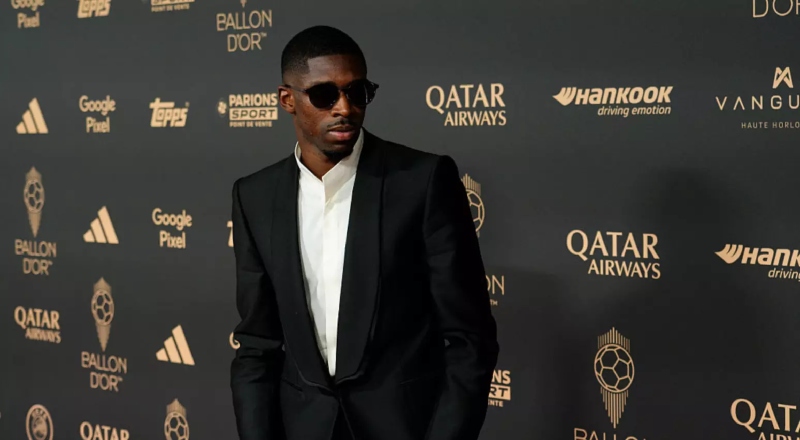 Bola de Ouro 2025: Ousmane Dembélé é eleito o melhor jogador do mundo