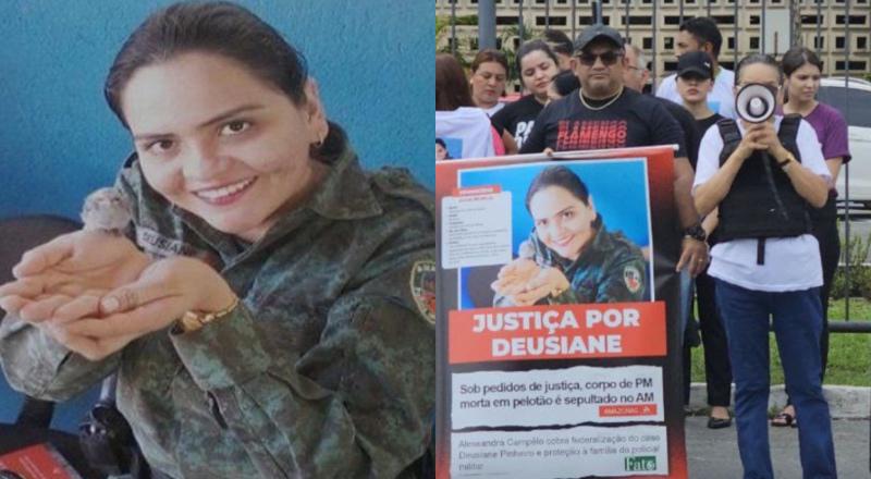 Após 10 anos, Justiça julga policiais acusados de matar a soldado Deusiane em Manaus