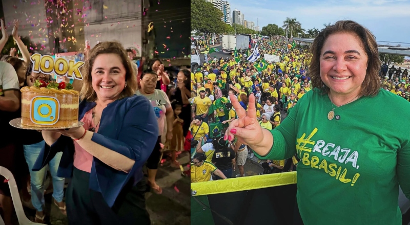 Maria do Carmo Seffair é a única mulher pré-candidata de destaque ao Governo do AM em 2026