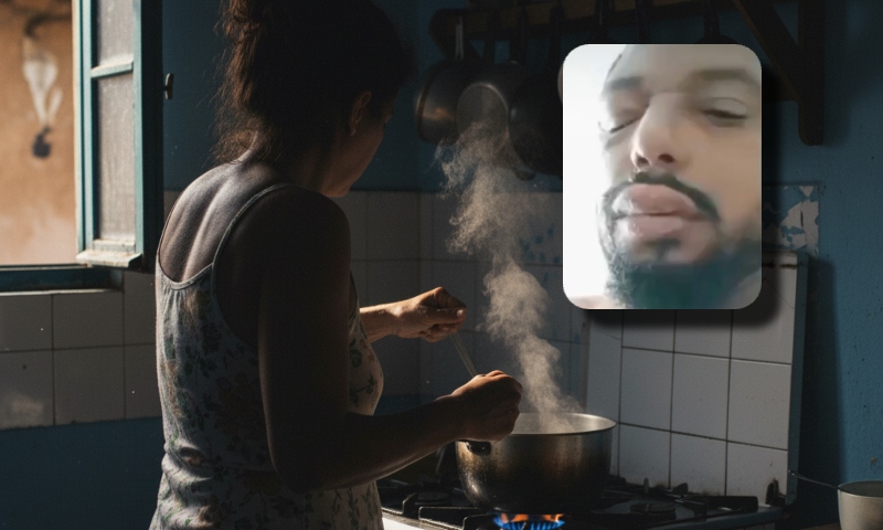 “E se fosse o contrário?”: homem desabafa após esposa jogar água quente nele durante crise de ciúmes; veja vídeo