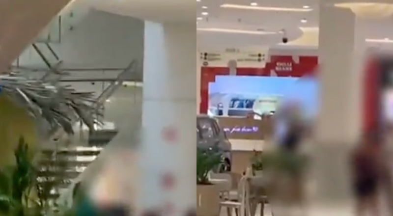 “Ela descobriu que ele chifrava ela!”: flagra de traição termina em confusão em shopping; veja vídeo