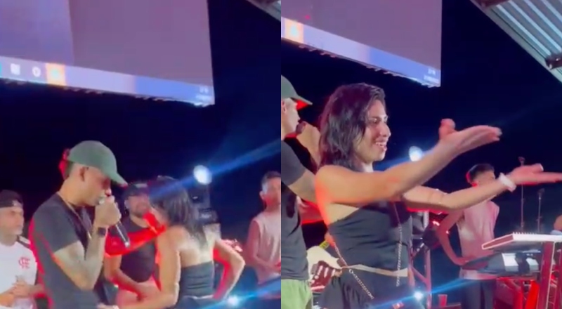“Quê isso, arretô!”: fã faz loucuras no palco durante show de “Forró do Galeroso” no Tarumã; veja vídeo