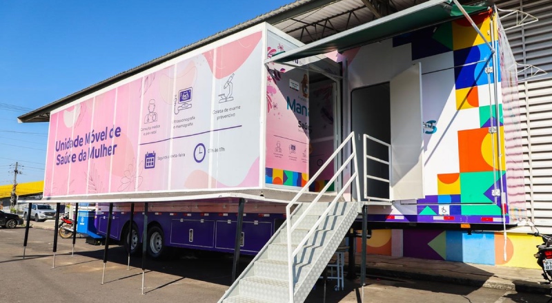 Atenção, mulheres: Unidades Móveis de Saúde atendem agora em novos pontos de Manaus; confira