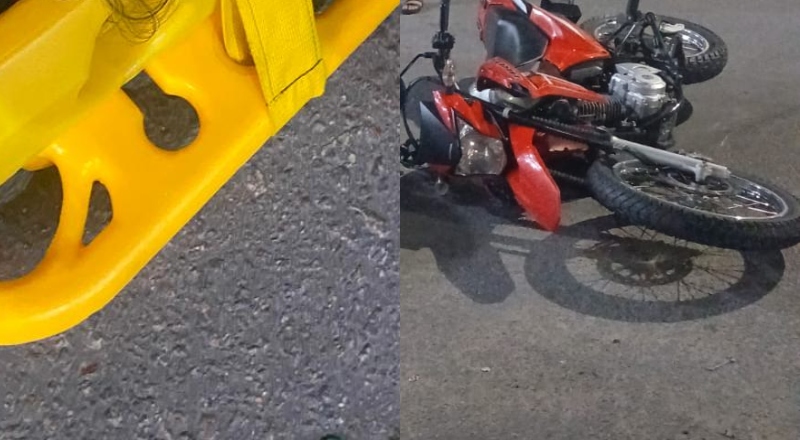 Mulher fica em estado gravíssimo após acidente de moto no bairro Nova Cidade; veja