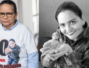 Mãe de Deusiane protesta após Justiça Militar absolver envolvidos no assassinato de sua filha: "isso é vergonhoso"