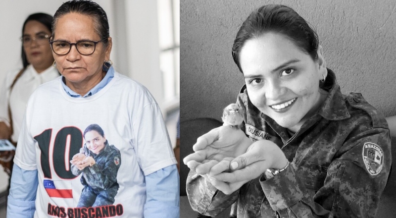 Mãe de Deusiane protesta após Justiça Militar absolver envolvidos no assassinato de sua filha: “isso é vergonhoso”