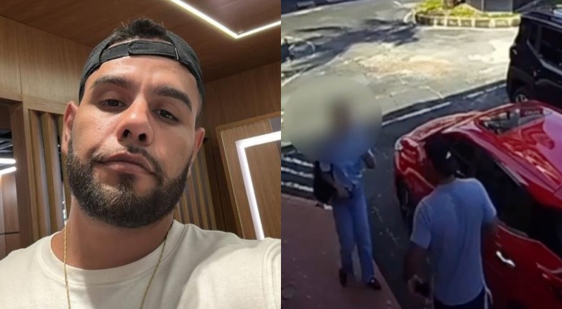 Vídeo mostra momento em que homem enforca e sequestra a ex-namorada em Manaus: “a gente vai morrer junto”; veja