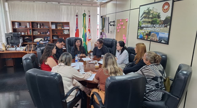 Após vistoria, MPAM e Semasc se reúnem por melhorias no Serviço de Acolhimento Institucional para Crianças e Adolescentes