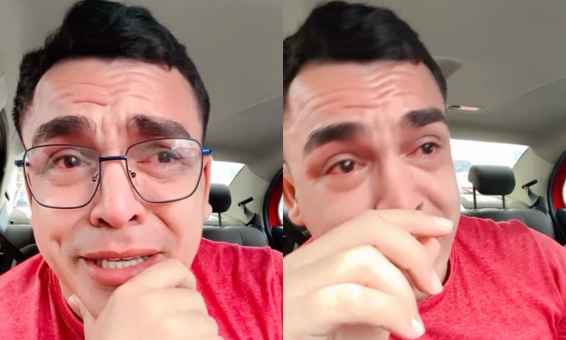 “Fiz tudo que pude”: Motorista de app chora ao assistir passageira morrer durante corrida em Manaus; veja vídeo