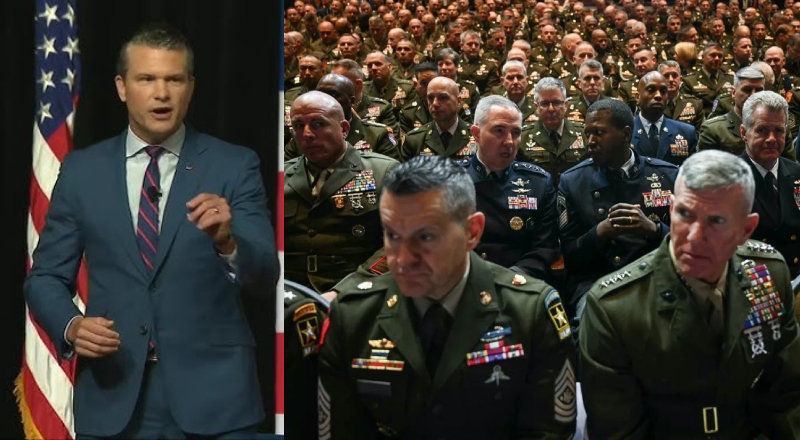 Reunião com 800 oficiais de alto escalão mostra que EUA está se preparando para uma guerra interna e global; veja vídeo