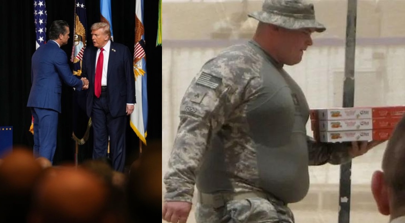 Trump não admitirá soldados acima do peso nos EUA e sugere treinar exército em “cidades perigosas”