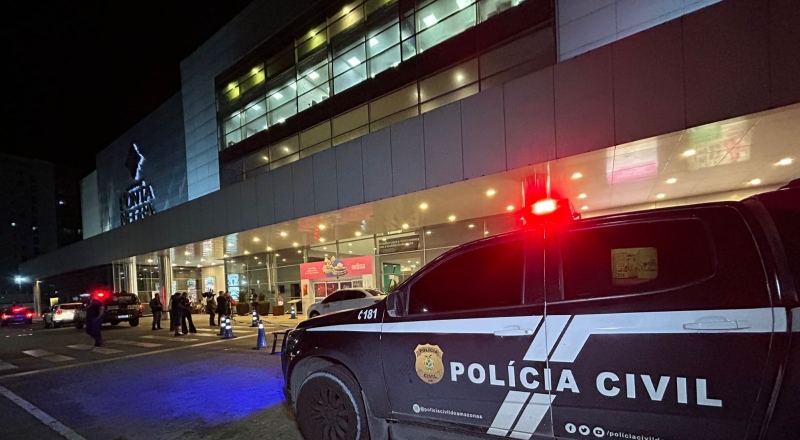 Insegurança toma conta dos shoppings em Manaus: tiroteio no Ponta Negra deixa ferido e espalha pânico; veja vídeos