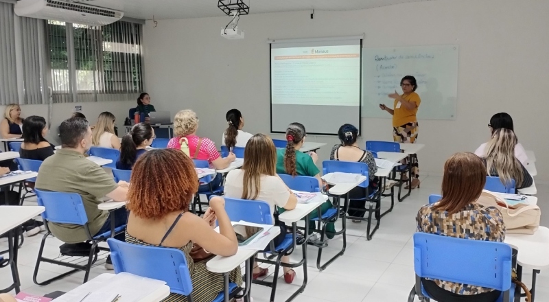 Profissionais de saúde da Prefeitura de Manaus participam de curso de Atenção Integral à Saúde da Criança