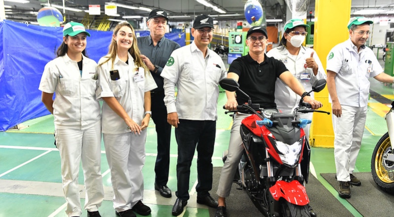 Prefeito David Almeida reconhece investimento da Honda e sua importância para Manaus