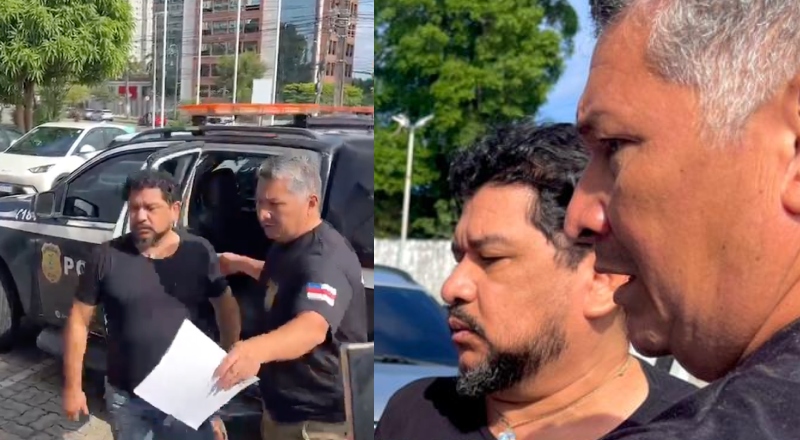 Urgente: vereador Rosinaldo Bual chega à delegacia após ser alvo de operação da GAECO; veja vídeo
