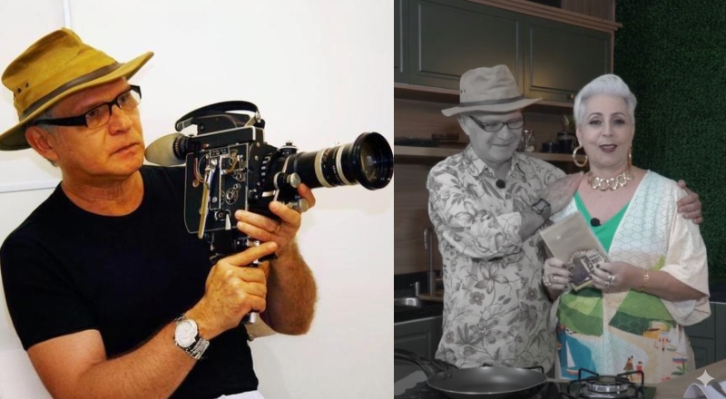 Cinema amazonense em luto: morre aos 77 anos Roberto Kahane, marido de Norma Araújo