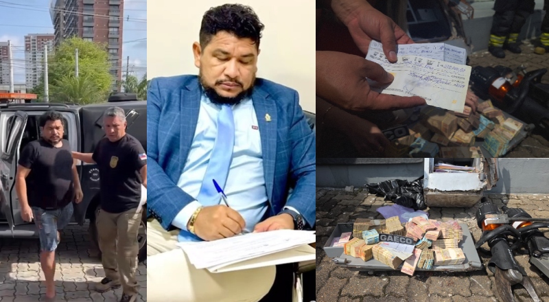 Vereador Bual movimentou R$ 5,2 milhões e tinha cofre com dinheiro vivo e cheques; veja vídeo