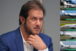 PF aponta que ao menos 5 jatos seriam de Antônio Rueda, presidente do União Brasil; veja